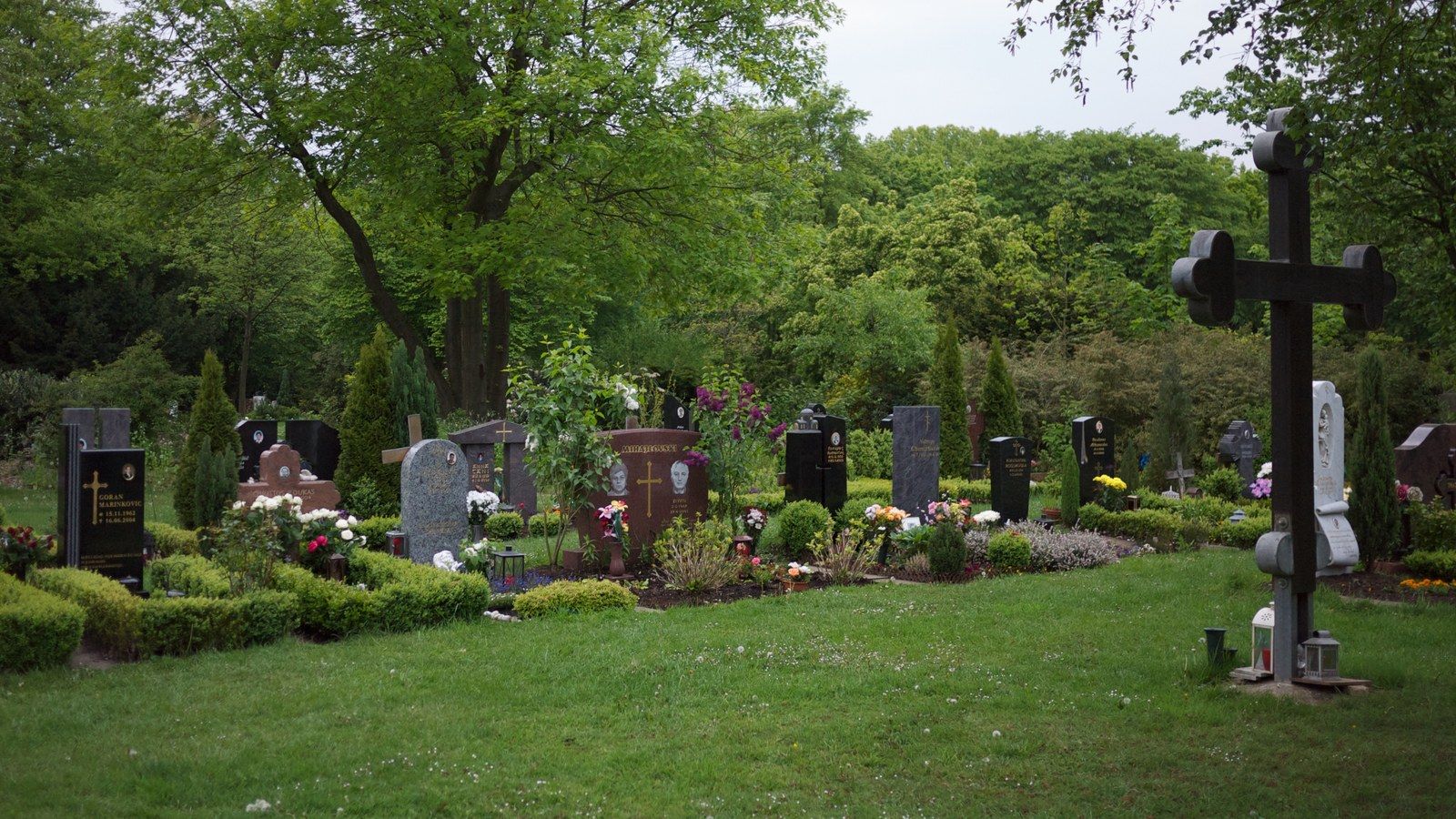 Gräberfeld auf dem Friedhof Stoffeln – Friedhof Stoffeln